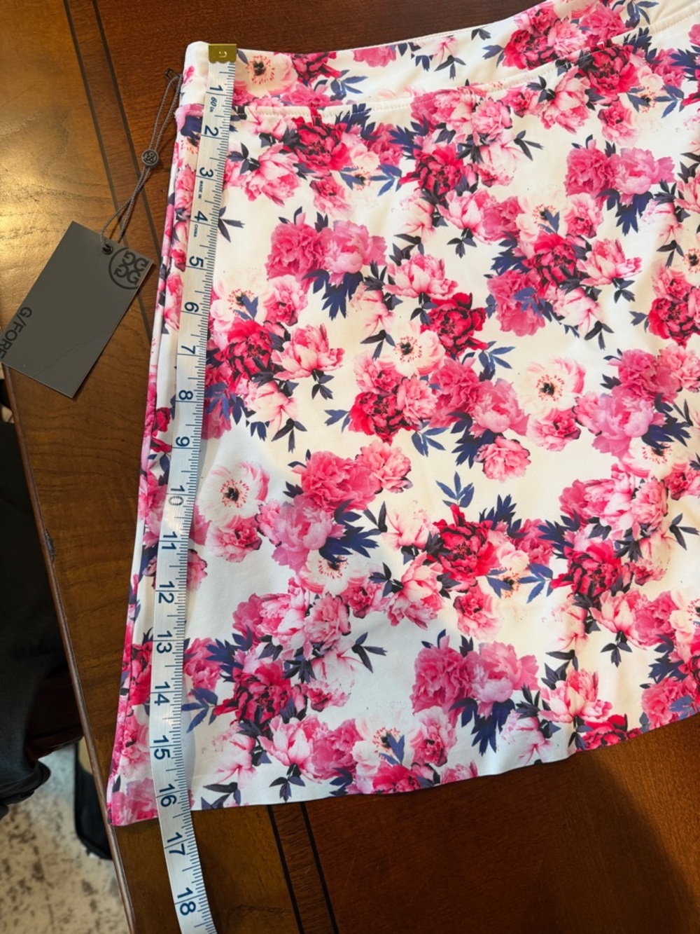 G/FORE G4 Womens Golf, tennis or pickleball Skort Floral Print S Polyester - Picture 9 of 9